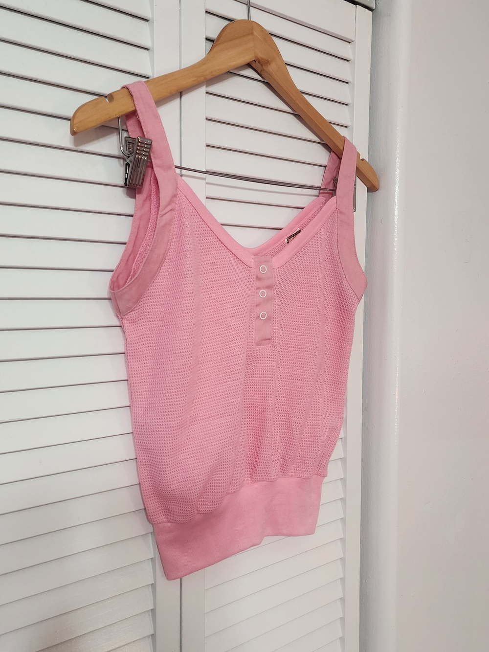Just Arrived- Bright Pink Women's Tank Top - Picture 3 of 8